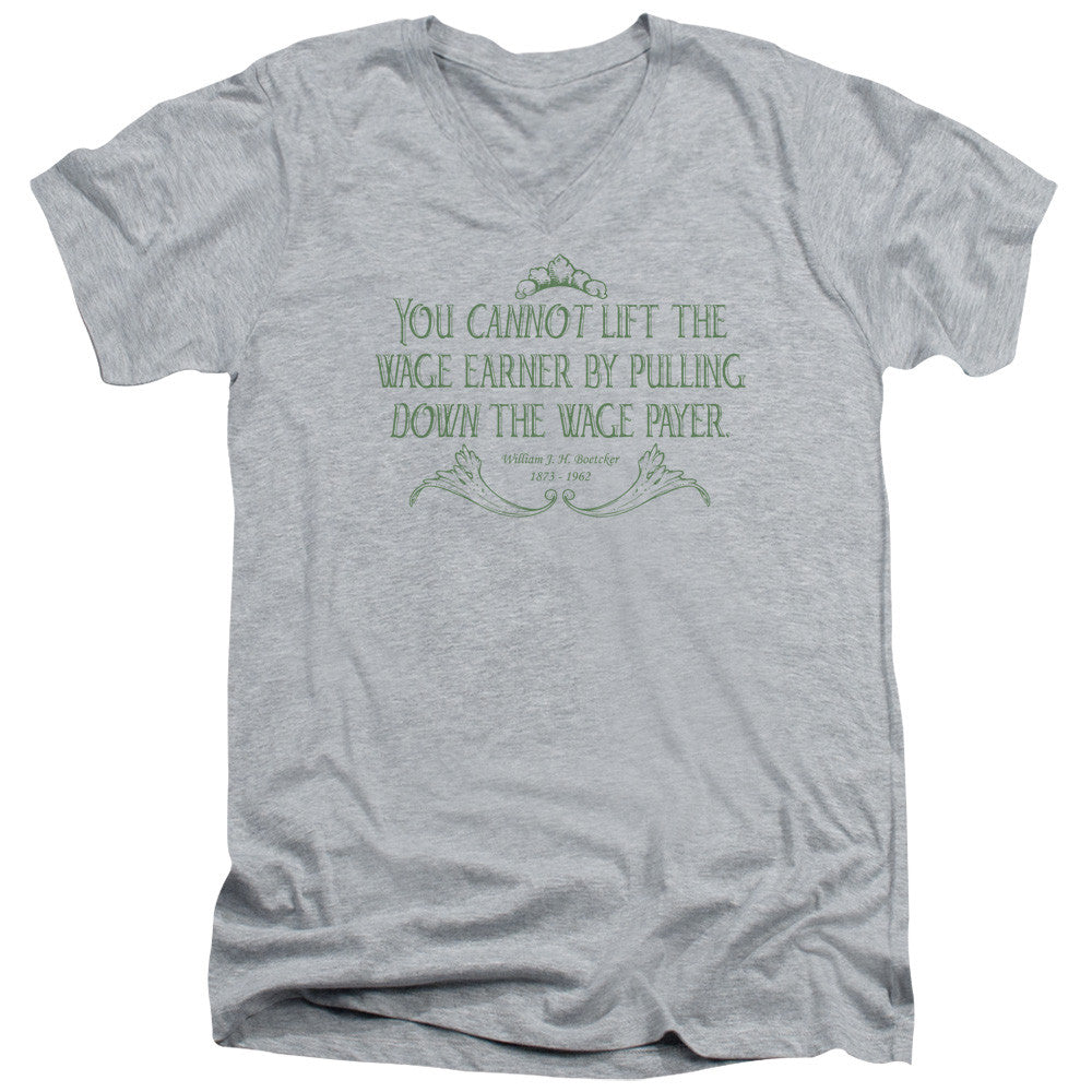Adult Slim Fit V Neck