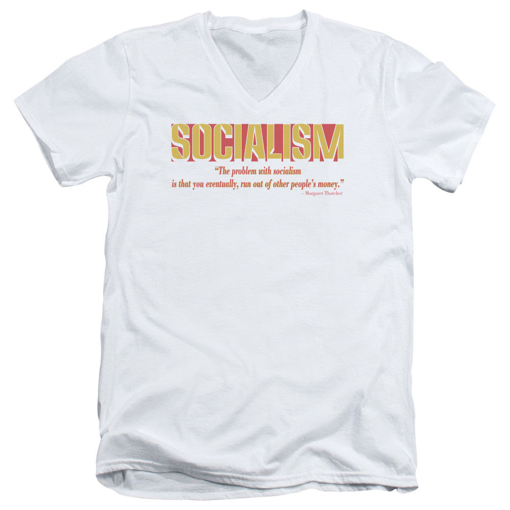 Adult Slim Fit V Neck