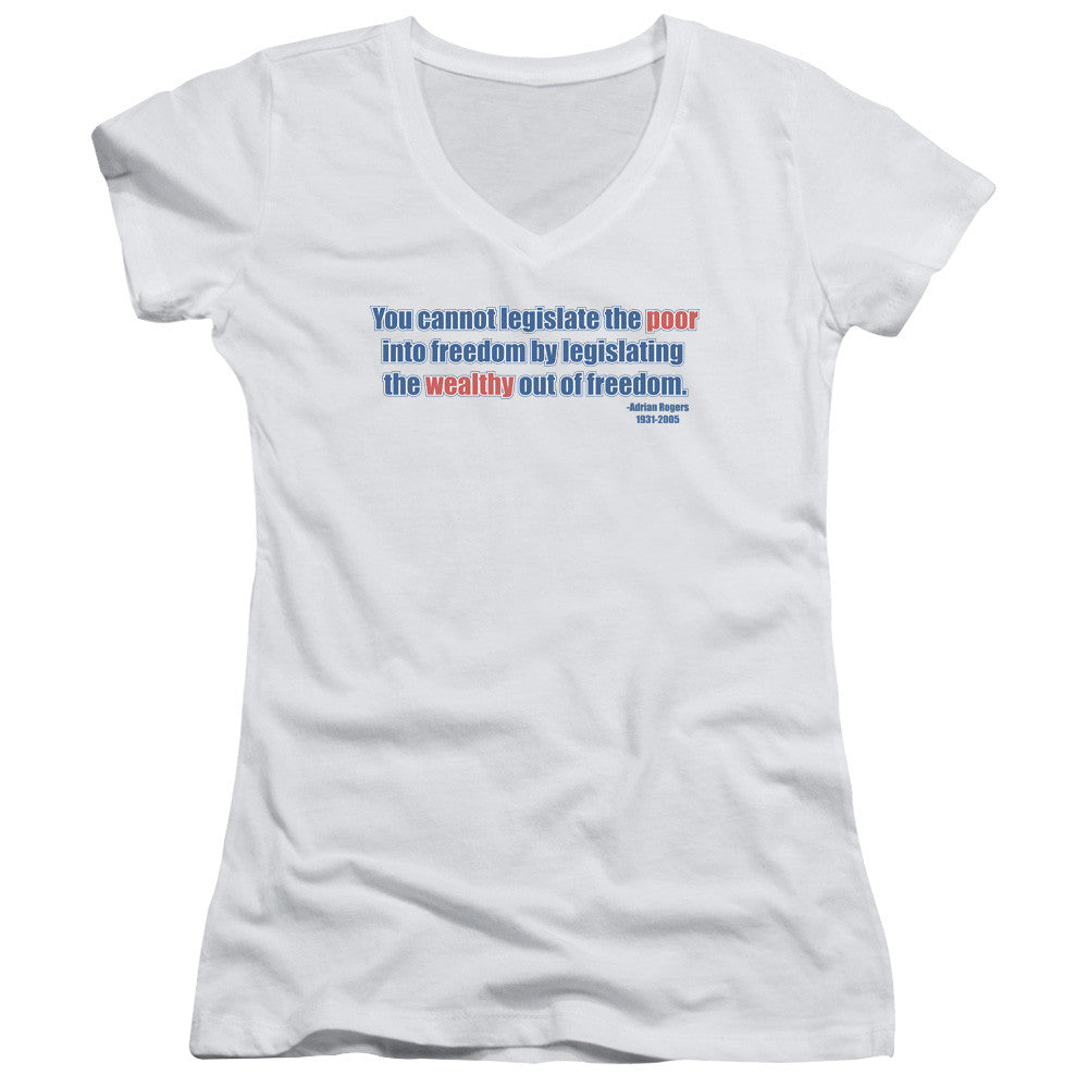 Juniors Sheer Cap Sleeve V-Neck