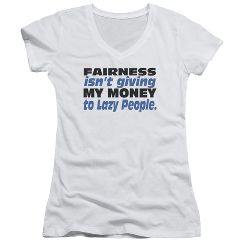 Juniors Sheer Cap Sleeve V-Neck