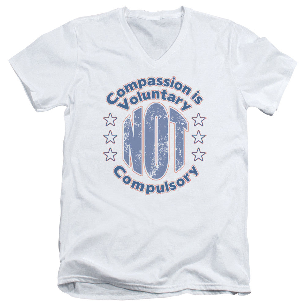 Adult Slim Fit V Neck