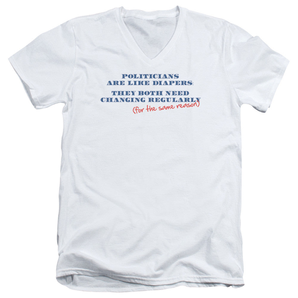 Adult Slim Fit V Neck