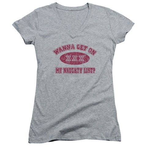 Juniors Sheer Cap Sleeve V-Neck