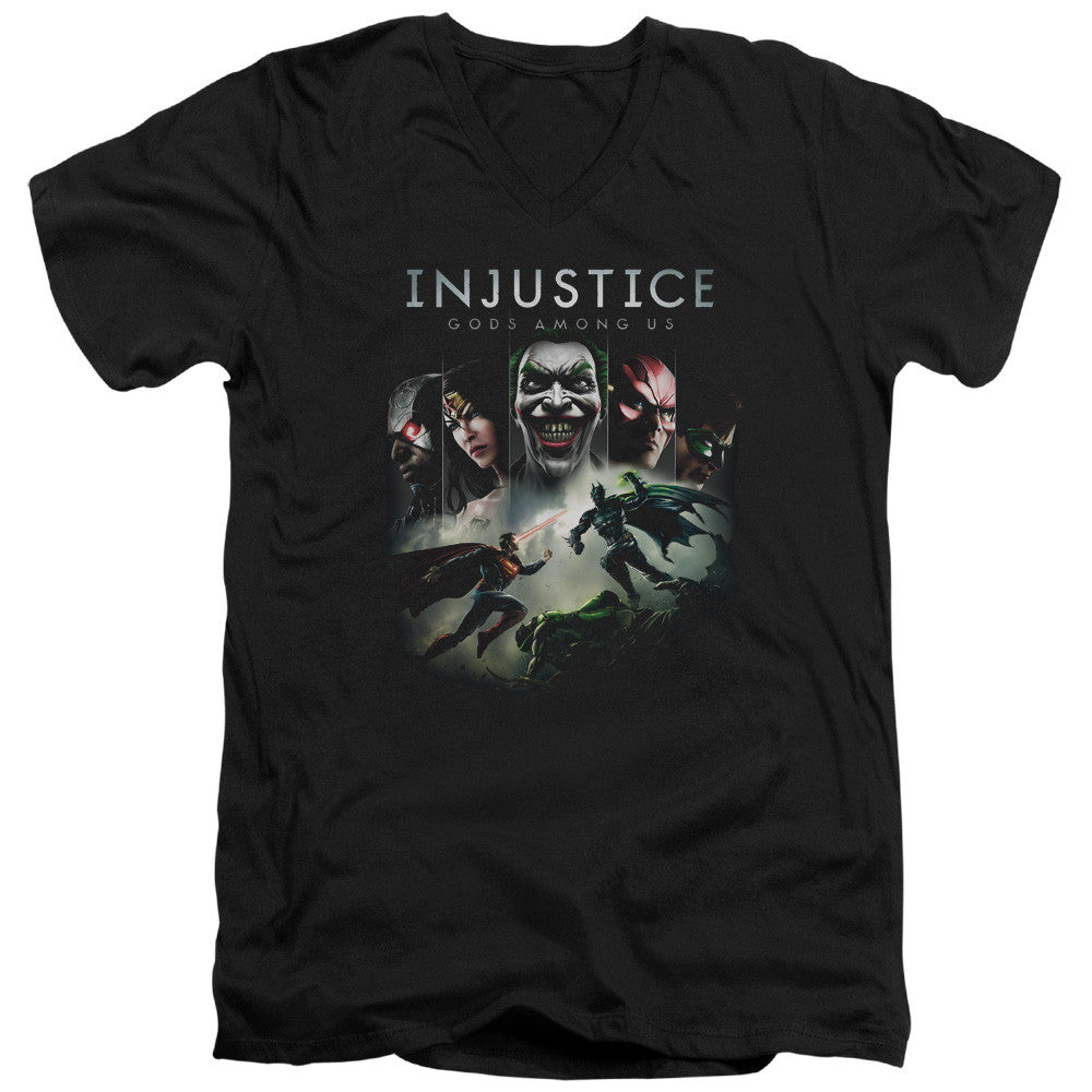 Adult Slim Fit V Neck