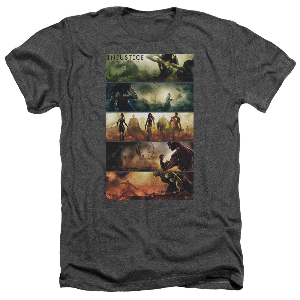 Adult Regular Fit Heather Short Sleeve