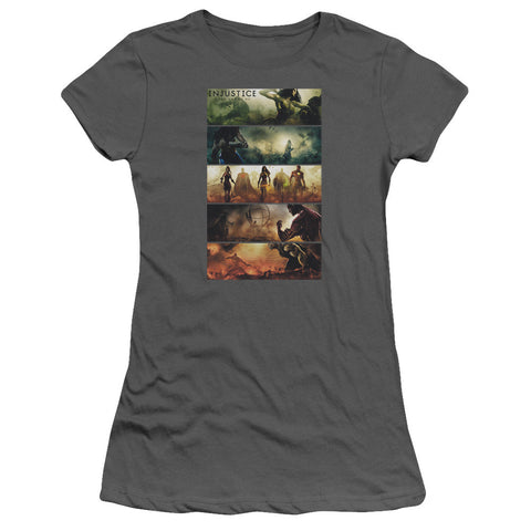 Juniors Sheer Cap Sleeve