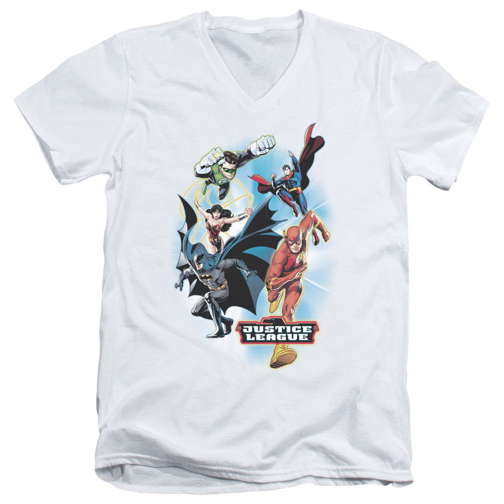 Adult Slim Fit V Neck