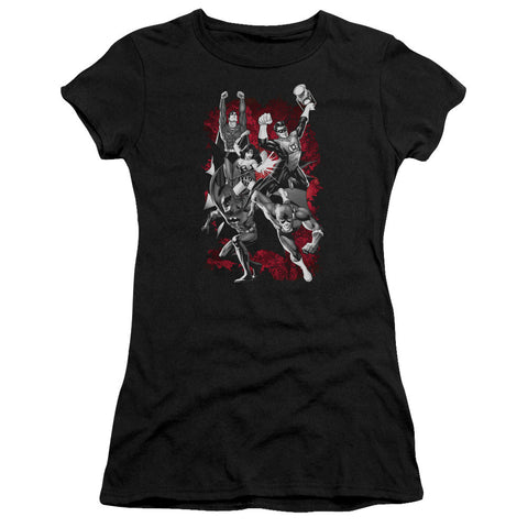 Juniors Sheer Cap Sleeve