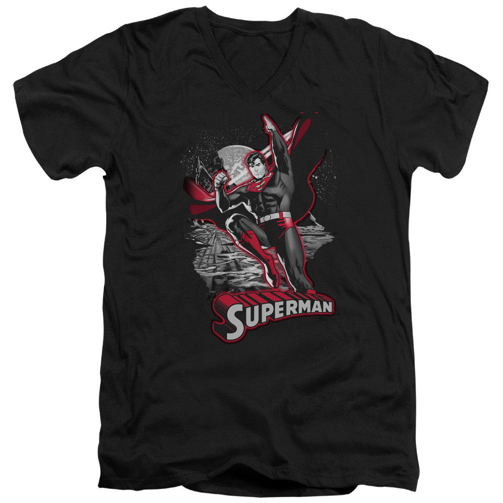Adult Slim Fit V Neck