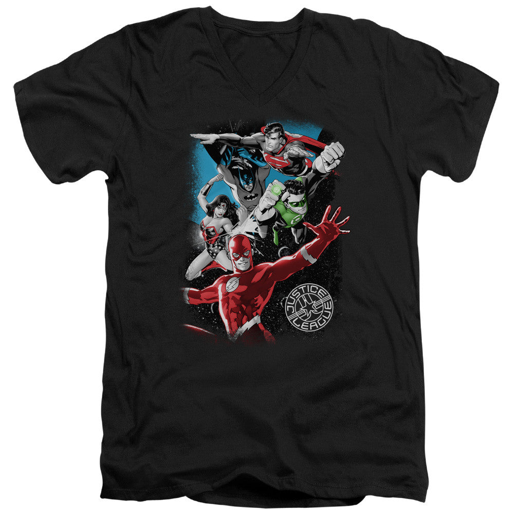 Adult Slim Fit V Neck
