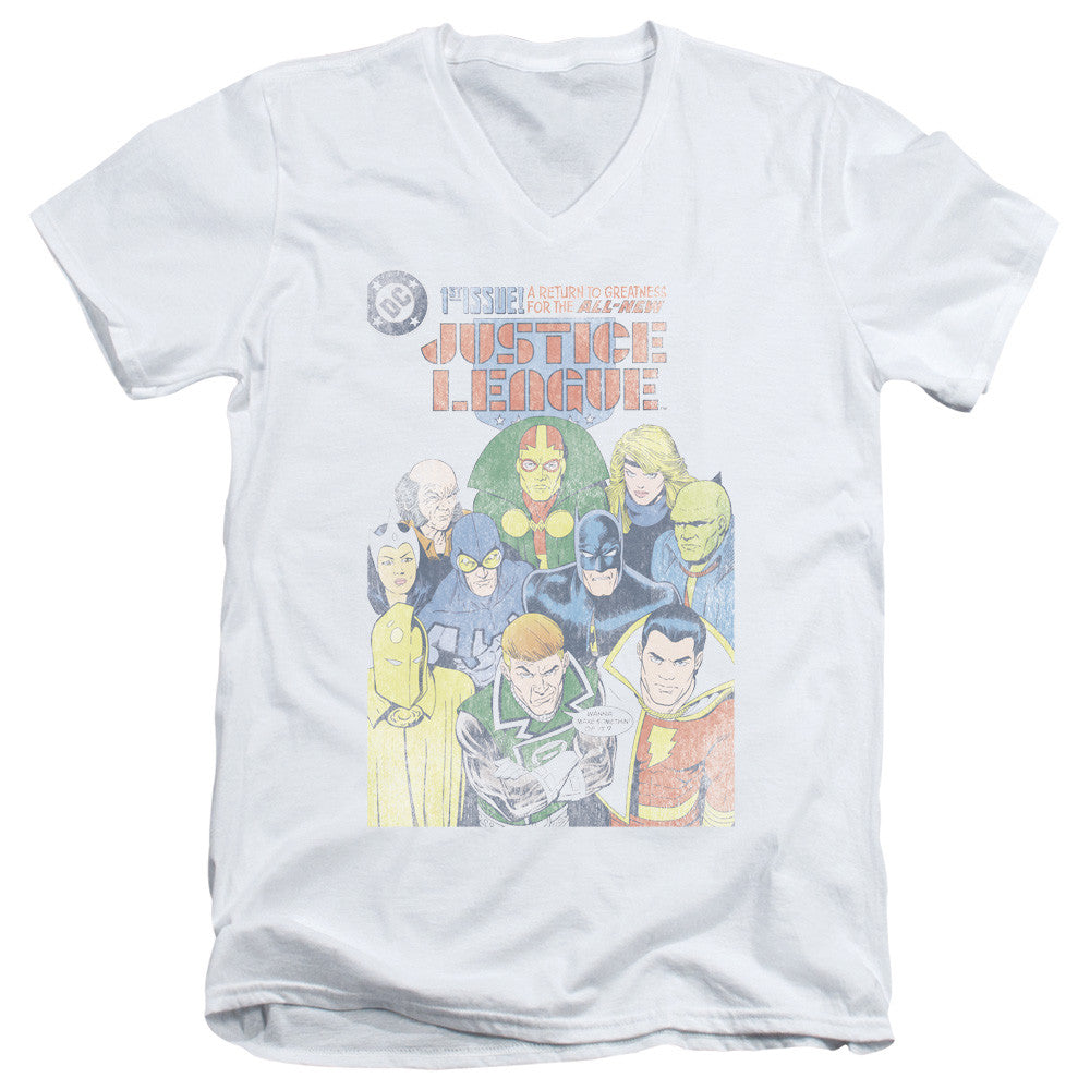 Adult Slim Fit V Neck