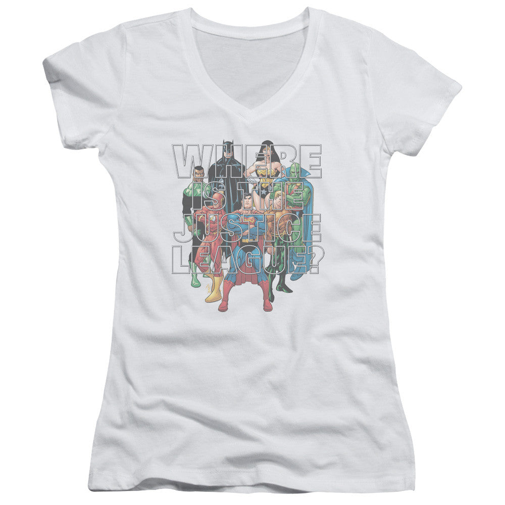 Juniors Sheer Cap Sleeve V-Neck