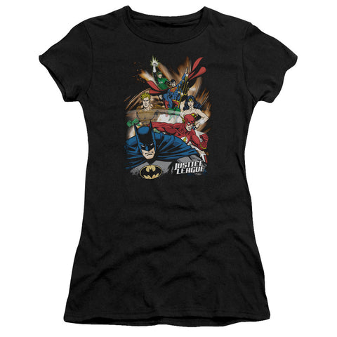 Juniors Sheer Cap Sleeve