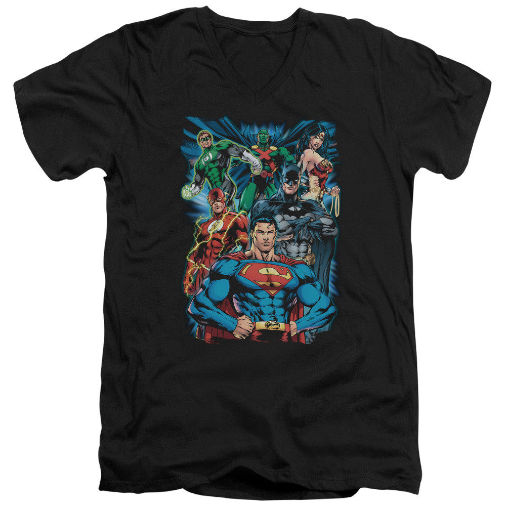 Adult Slim Fit V Neck