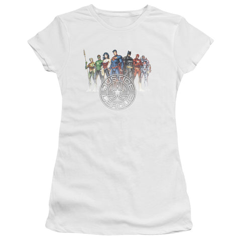 Juniors Sheer Cap Sleeve