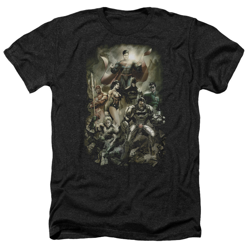 Adult Regular Fit Heather Short Sleeve