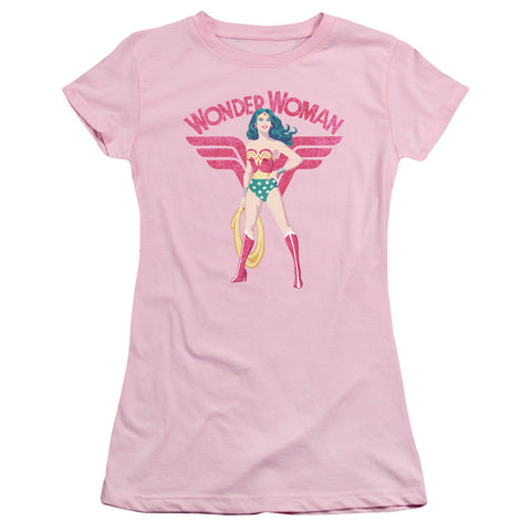 Juniors Sheer Cap Sleeve