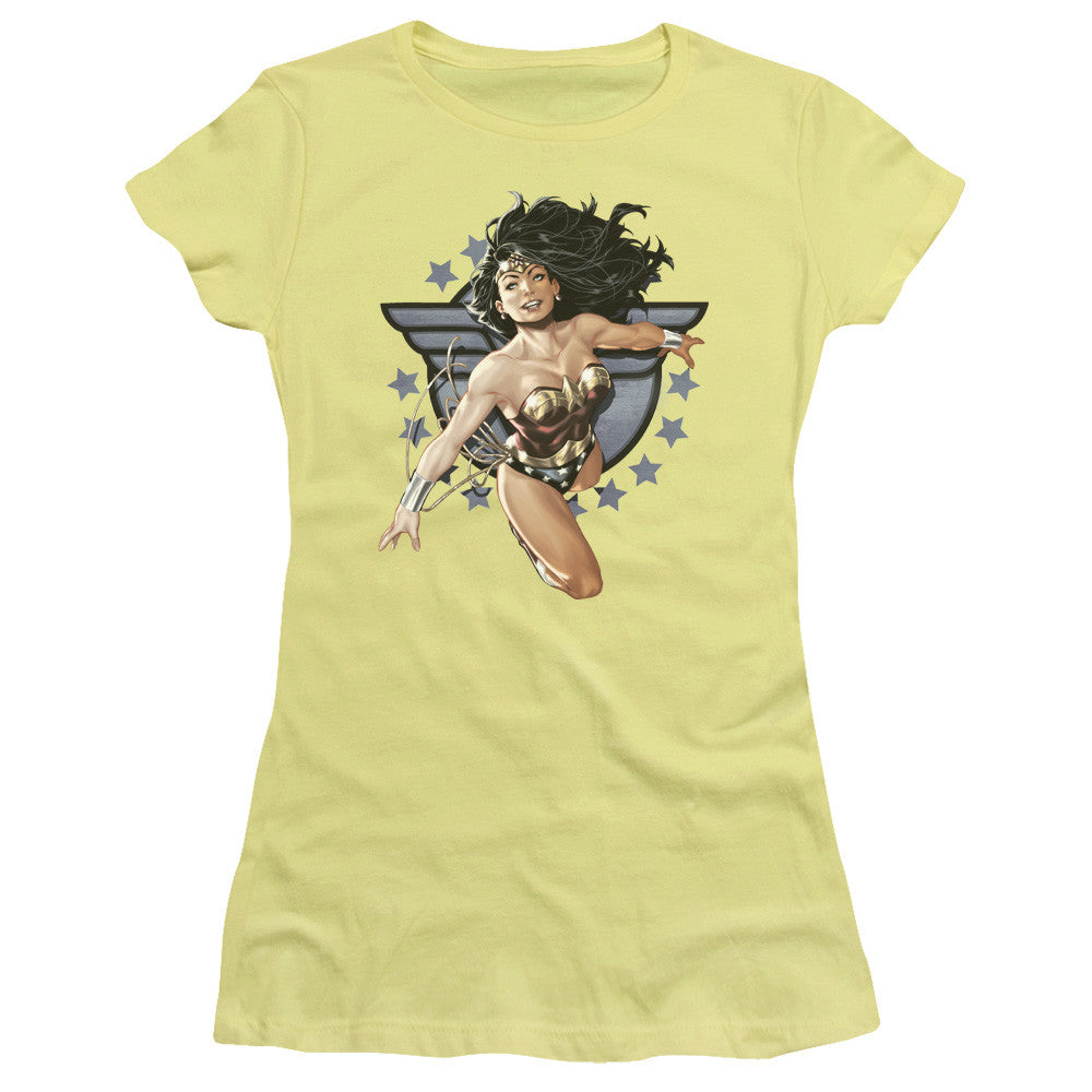 Juniors Sheer Cap Sleeve