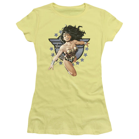 Juniors Sheer Cap Sleeve