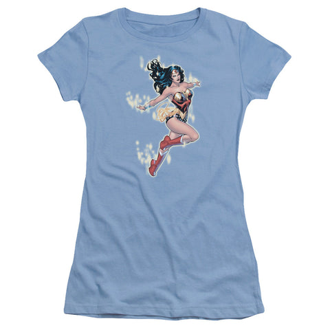 Juniors Sheer Cap Sleeve