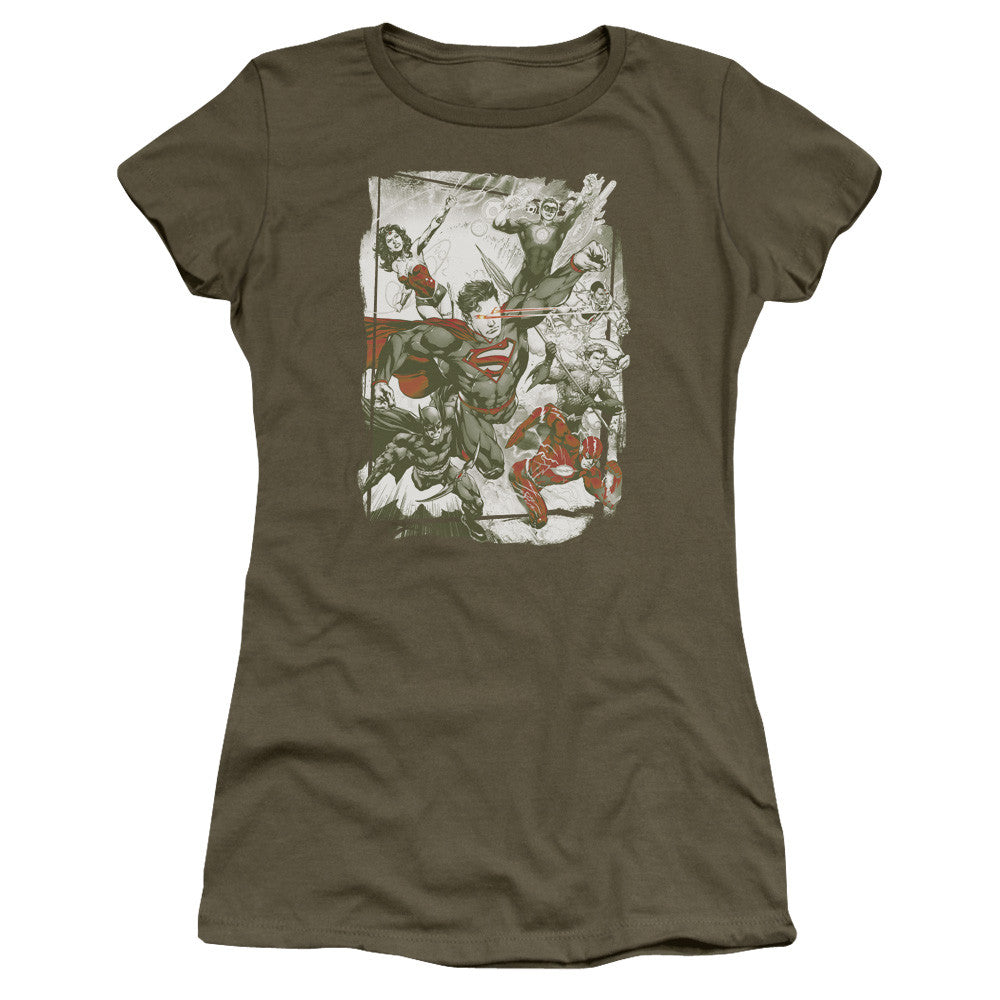 Juniors Sheer Cap Sleeve