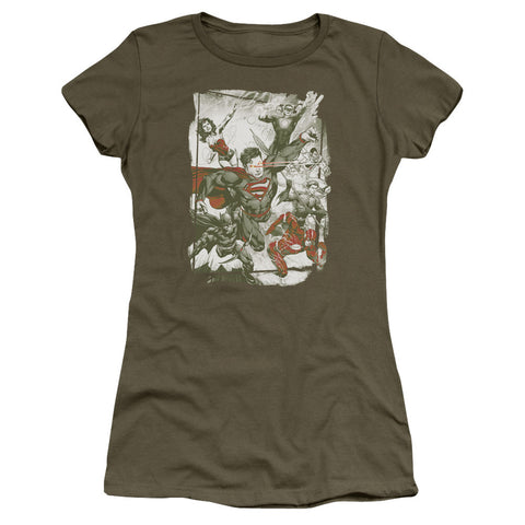 Juniors Sheer Cap Sleeve