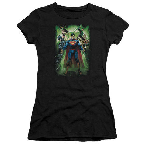 Juniors Sheer Cap Sleeve