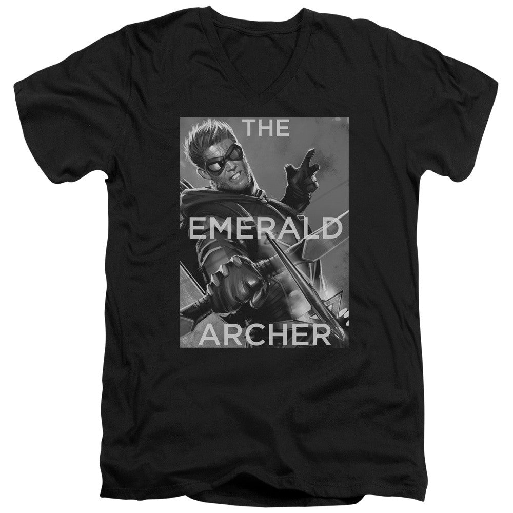 Adult Slim Fit V Neck