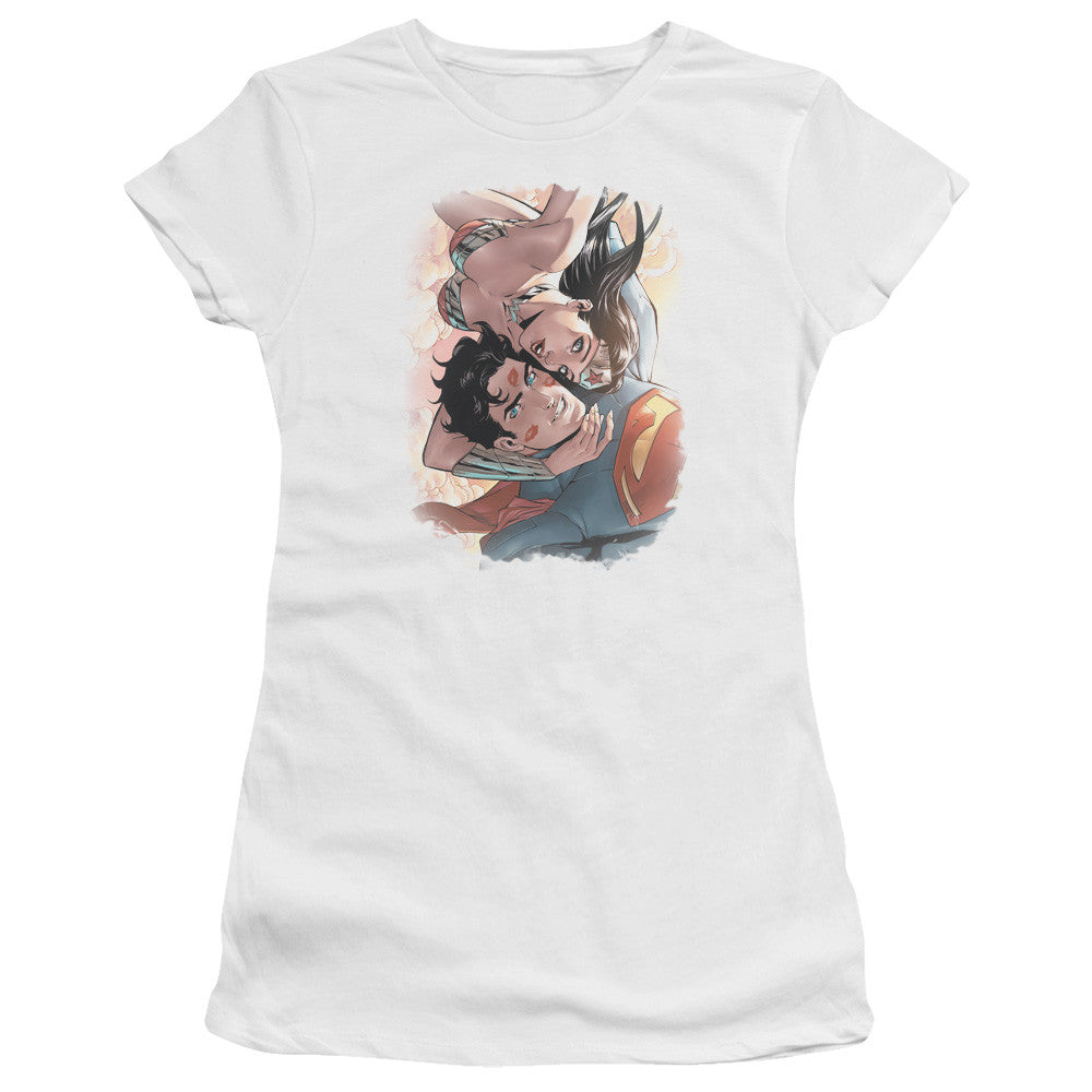 Juniors Sheer Cap Sleeve