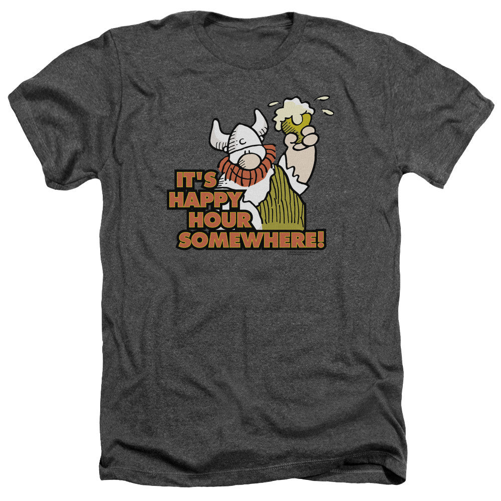 Adult Regular Fit Heather Short Sleeve