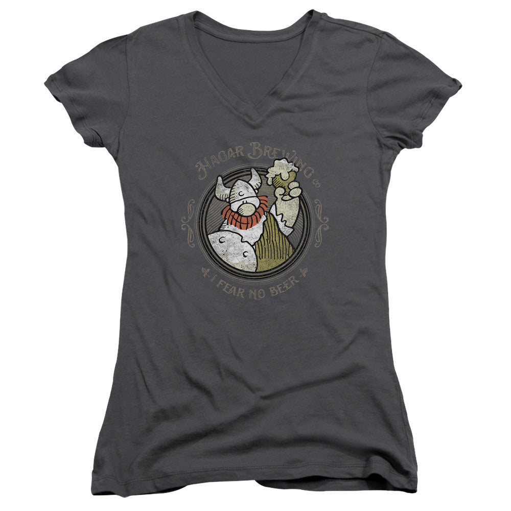 Juniors Sheer Cap Sleeve V-Neck