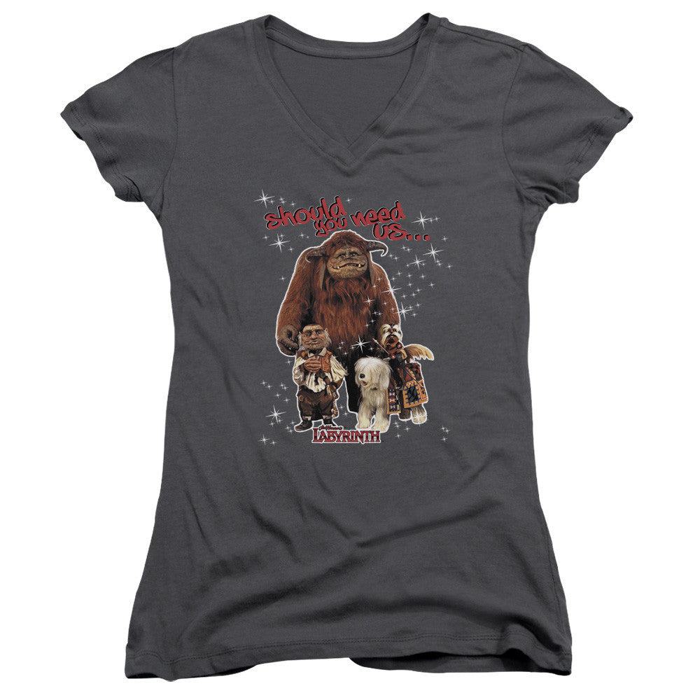 Juniors Sheer Cap Sleeve V-Neck