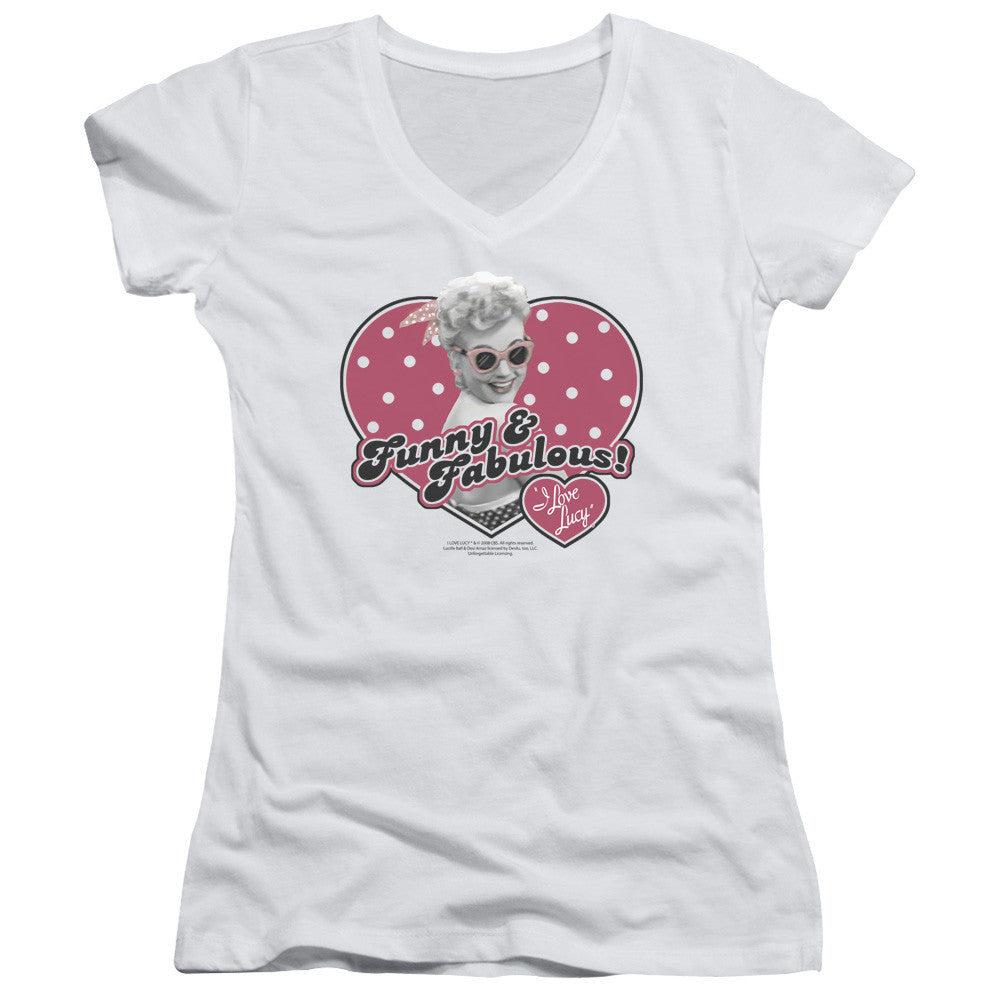 Juniors Sheer Cap Sleeve V-Neck