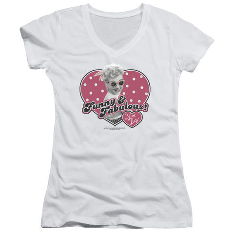 Juniors Sheer Cap Sleeve V-Neck