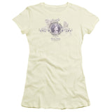 Juniors Sheer Cap Sleeve