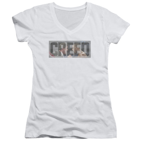 Juniors Sheer Cap Sleeve V-Neck