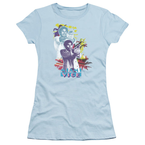 Juniors Sheer Cap Sleeve