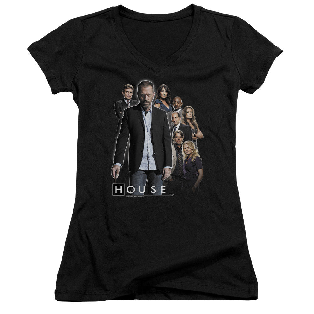 Juniors Sheer Cap Sleeve V-Neck