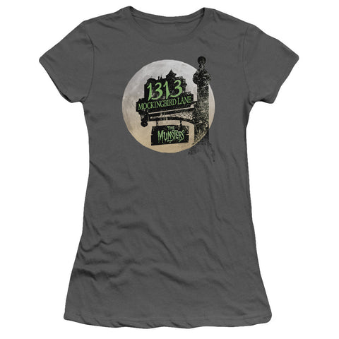 Juniors Sheer Cap Sleeve