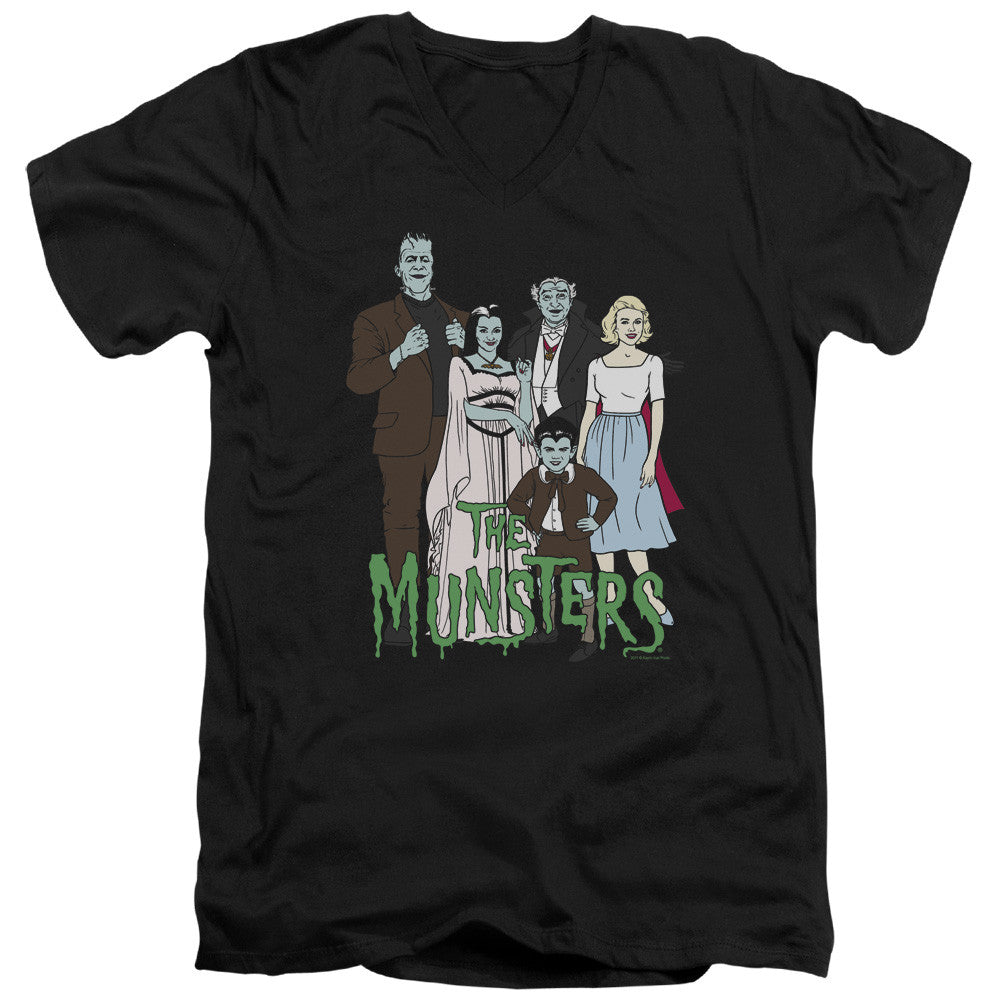 Adult Slim Fit V Neck