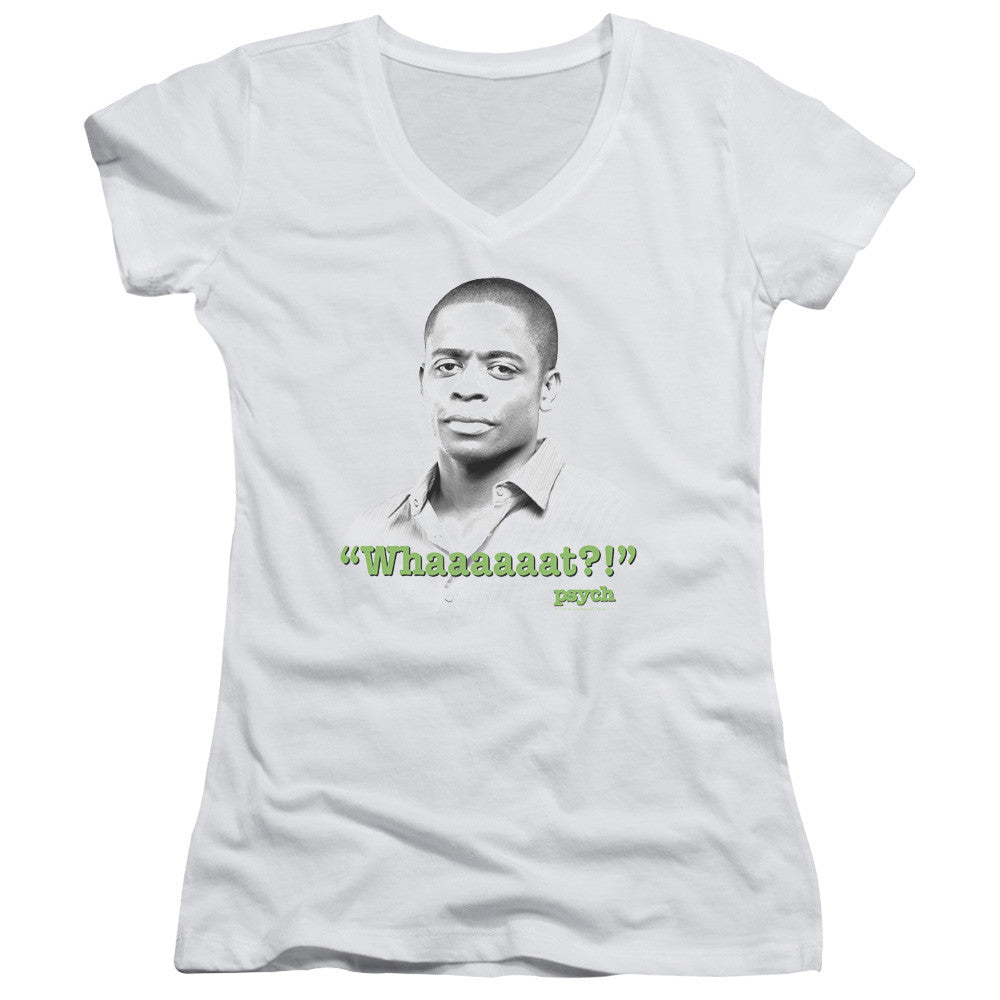 Juniors Sheer Cap Sleeve V-Neck