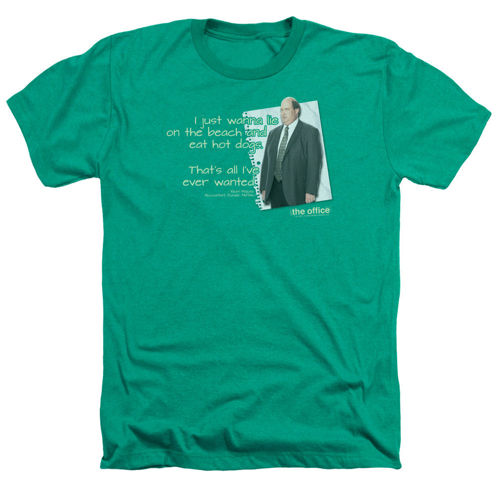 Adult Regular Fit Heather Short Sleeve