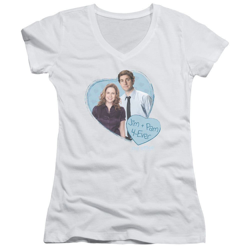 Juniors Sheer Cap Sleeve V-Neck