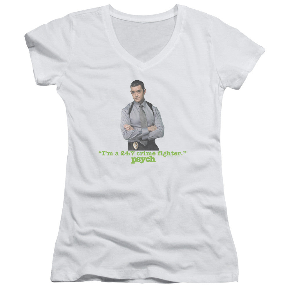 Juniors Sheer Cap Sleeve V-Neck