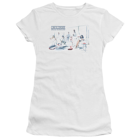 Juniors Sheer Cap Sleeve