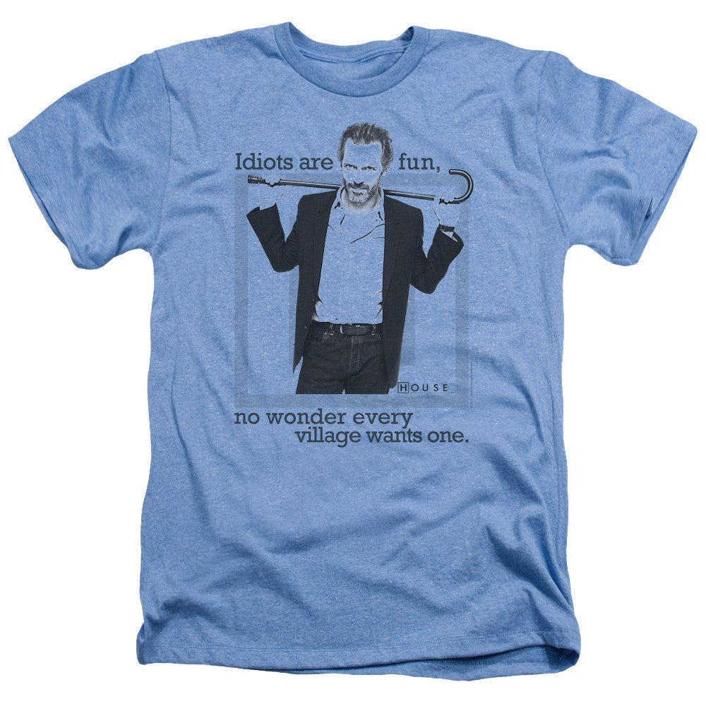 Adult Regular Fit Heather Short Sleeve