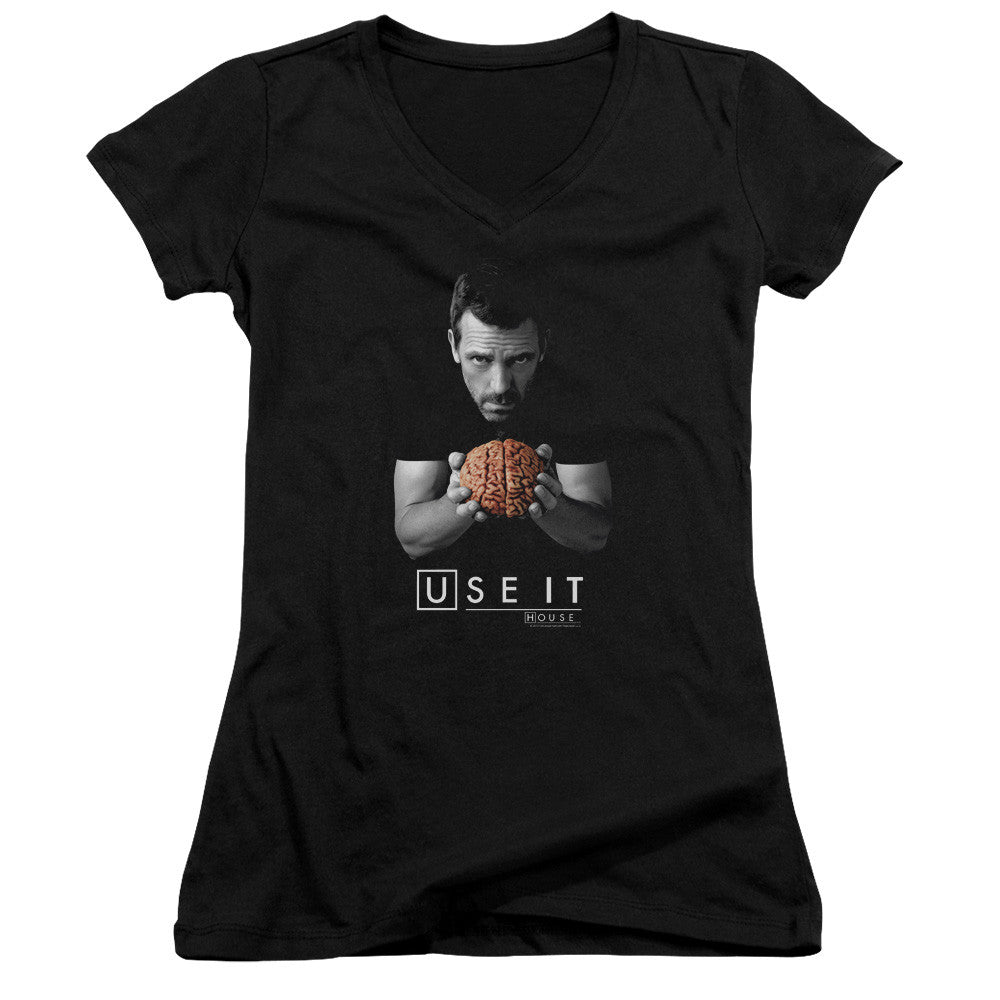 Juniors Sheer Cap Sleeve V-Neck