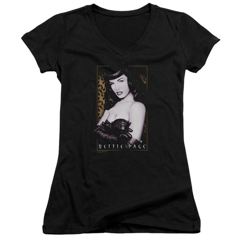 Juniors Sheer Cap Sleeve V-Neck