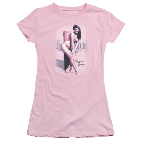 Juniors Sheer Cap Sleeve