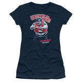 Juniors Sheer Cap Sleeve